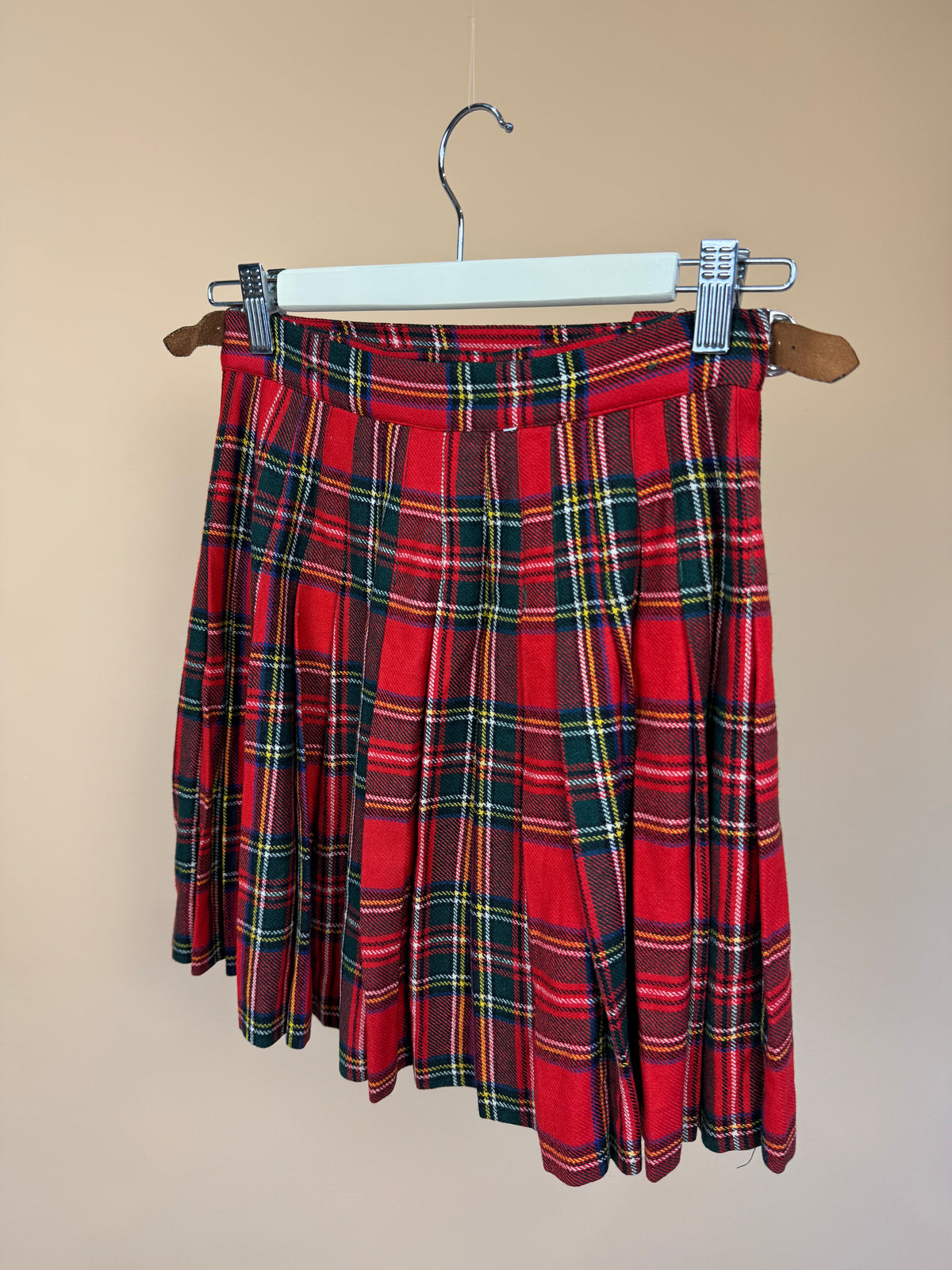1970s Classic Plaid Tartan Woollen Kilt - 6