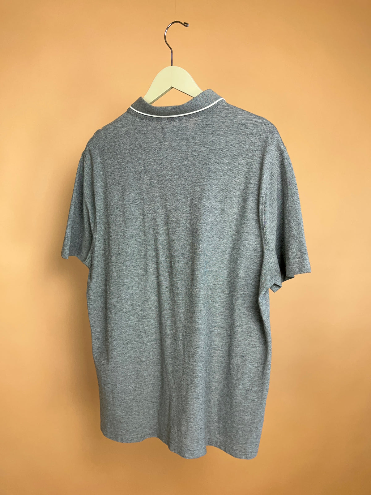 Penguin By Munsingwear Marle Grey Polo Shirt - L