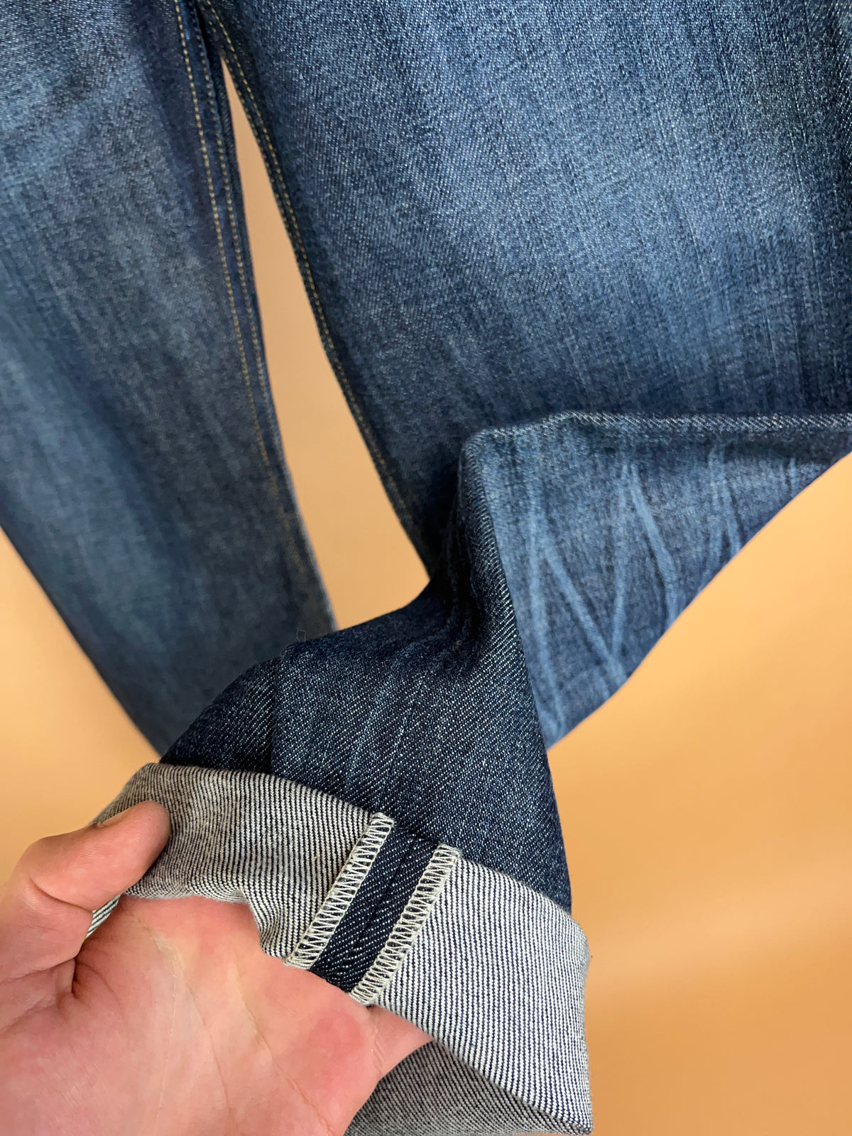 1990's Lacoste Navy Selvedge Denim - 32