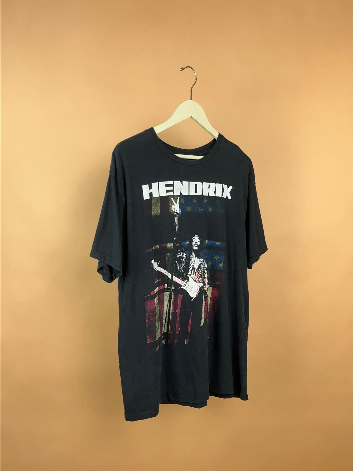 Y2K Jimmy Hendrix Graphic Band T-Shirt - L