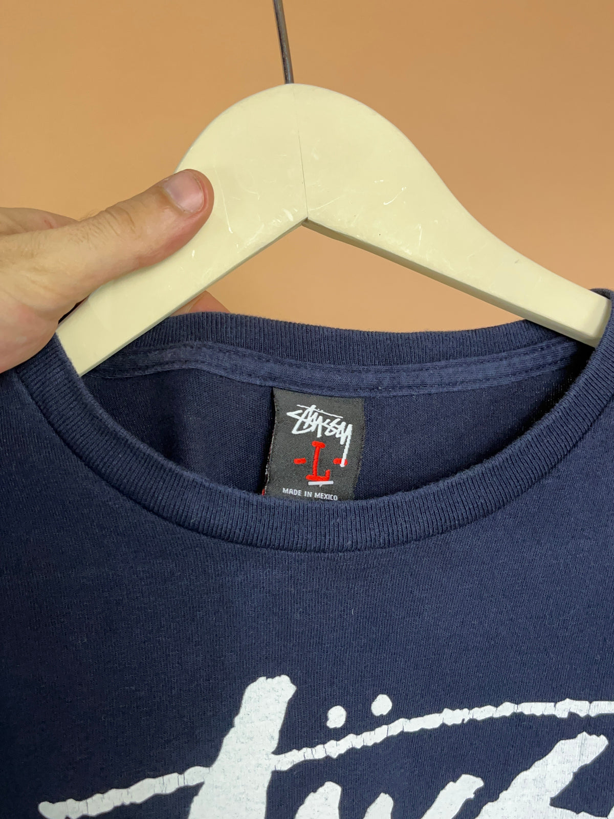 Y2k Stussy Graphic Logo T-Shirt