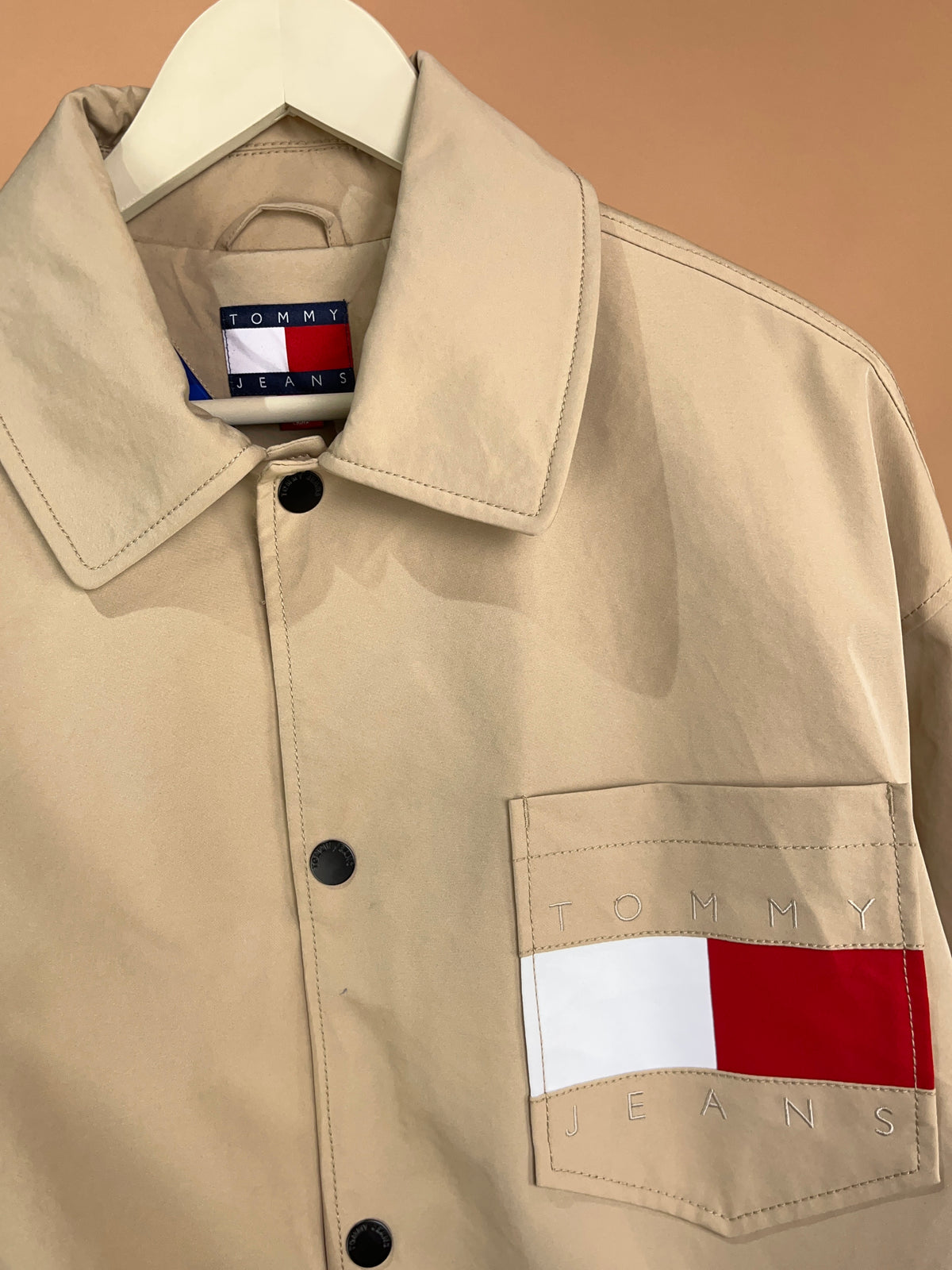 Tommy Jeans Flag Coach Jacket - L