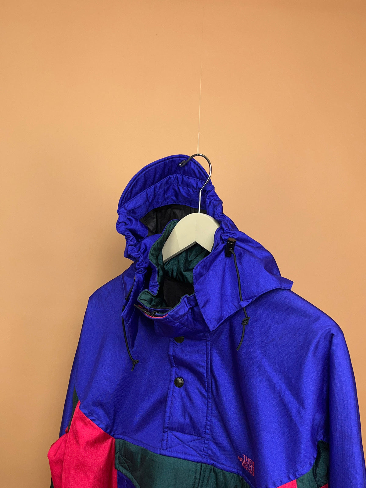 The North Face Colour Block Windbreaker - M