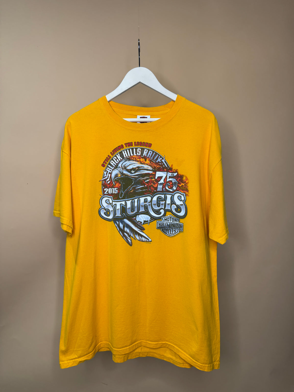 2015 Black Hills Rally Harley Davidson T-Shirt - XL