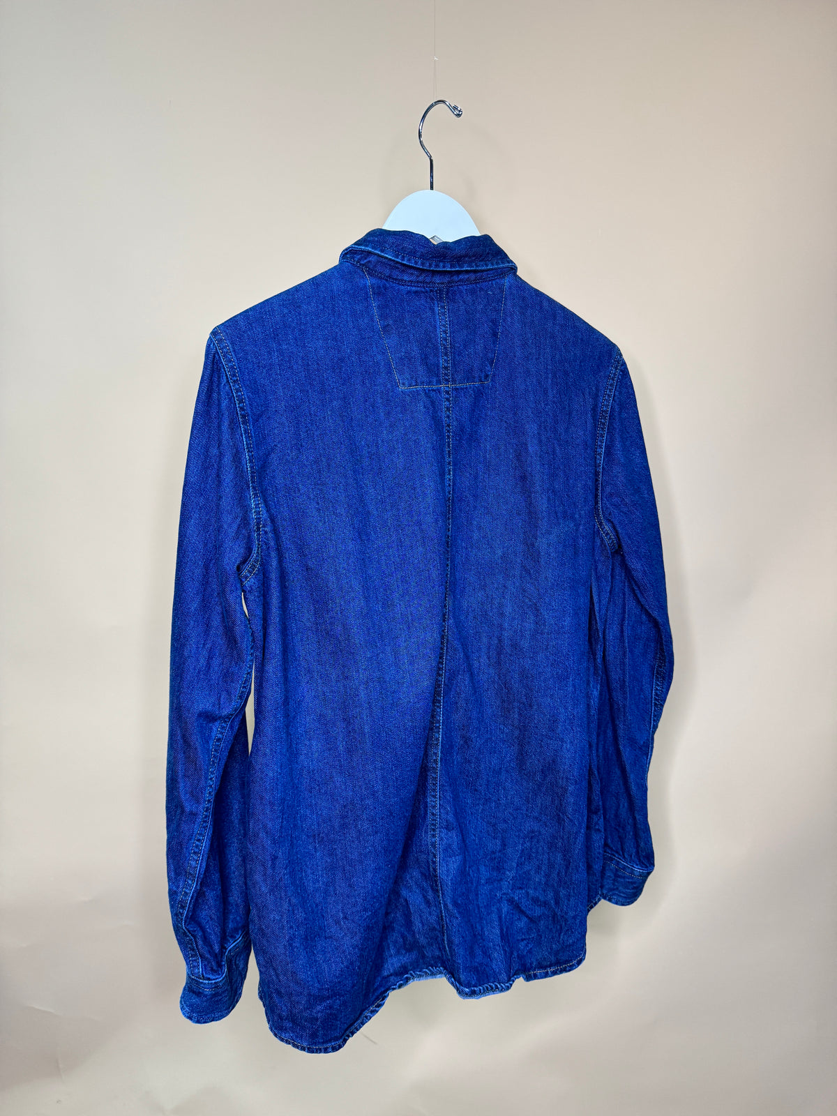 Carhartt Denim Long Sleeve Button-Up Shirt - L