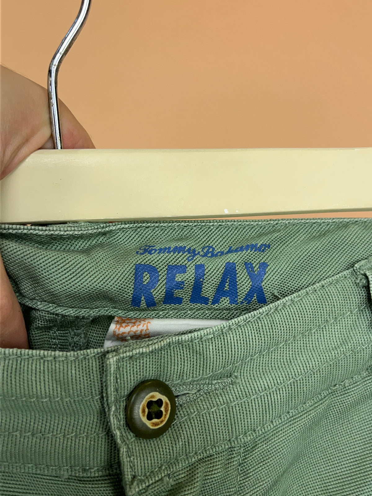 Tommy Bahama Relax Olive Green Cargo Short - 33"