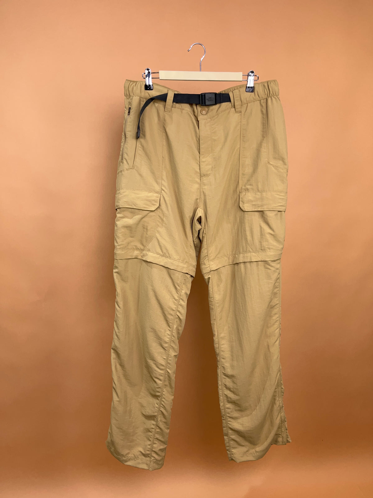 Y2K The North Face Tan Convertible Hiking Trouser - 35"