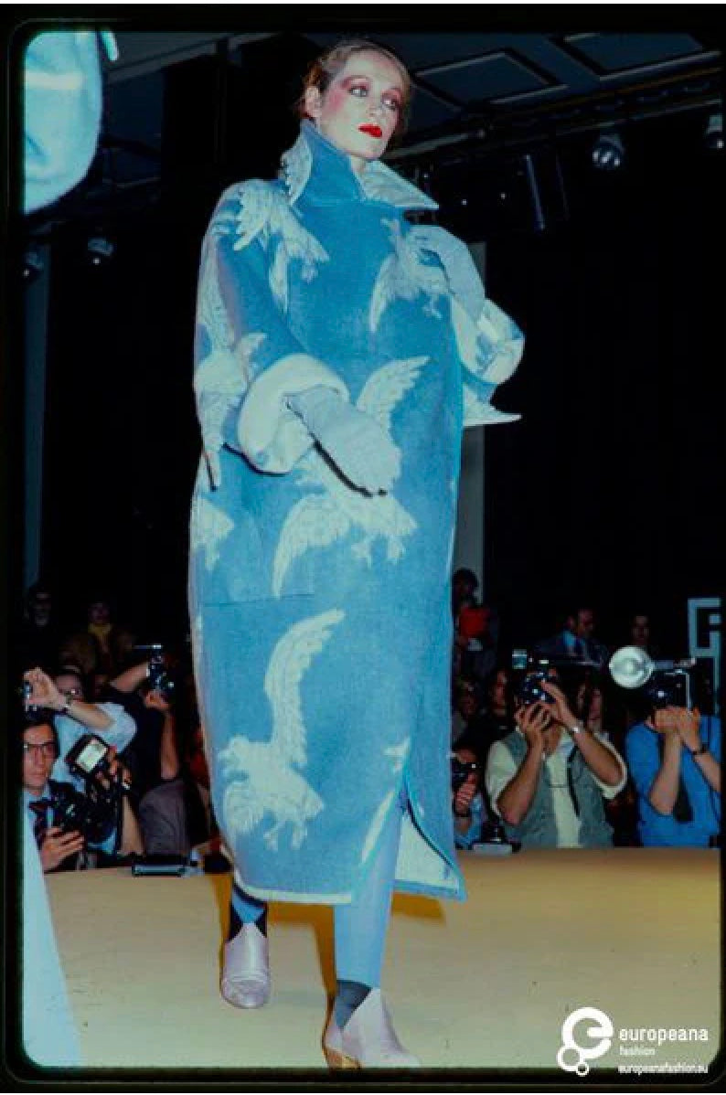 Very Rare 1980s Jean Charles de Castelbajac Wool Coat - L/XL