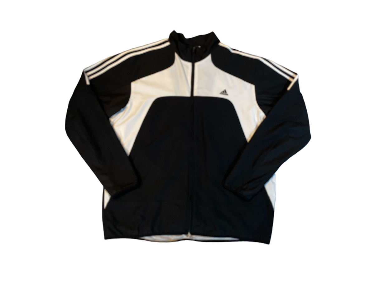 adidas white wind breaker