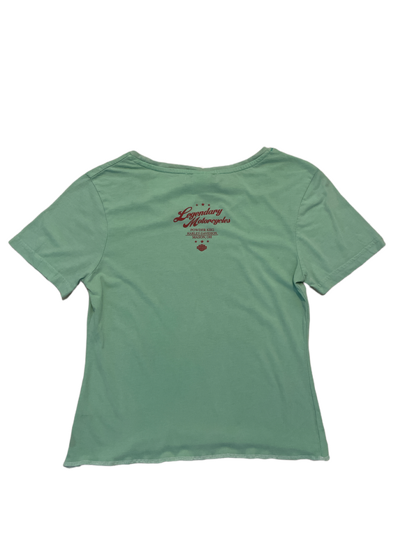 Harley Davidson Minty Green Baby T-Shirt
