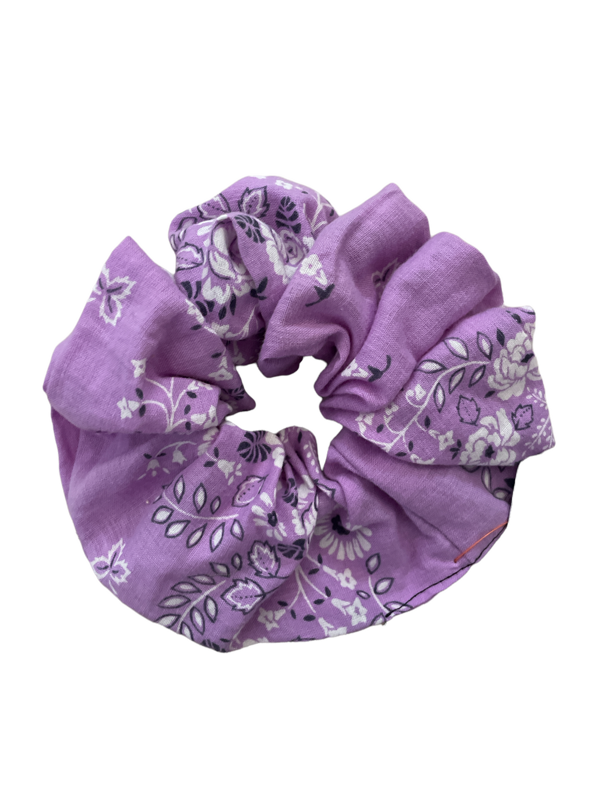 A/new Upcycled Purple Scrunchie