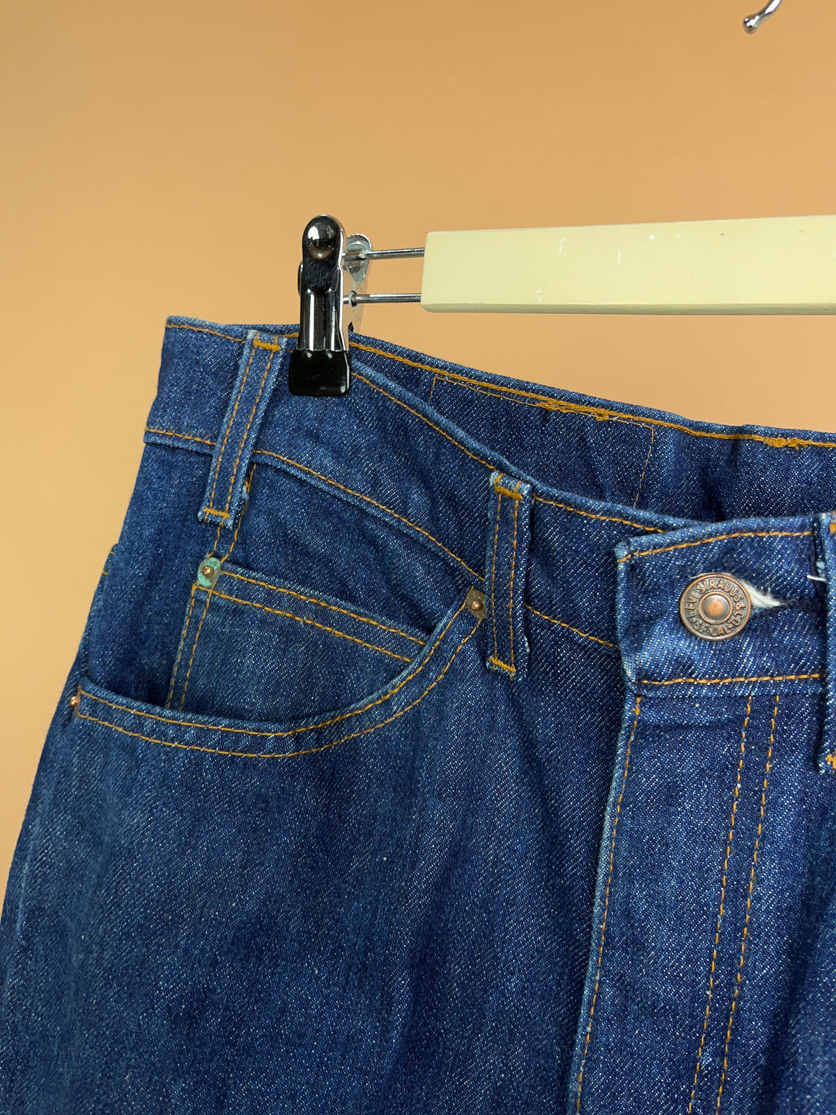 1986 Levi's 517 'Orange Tab' Made in USA Denim Jeans - 31"