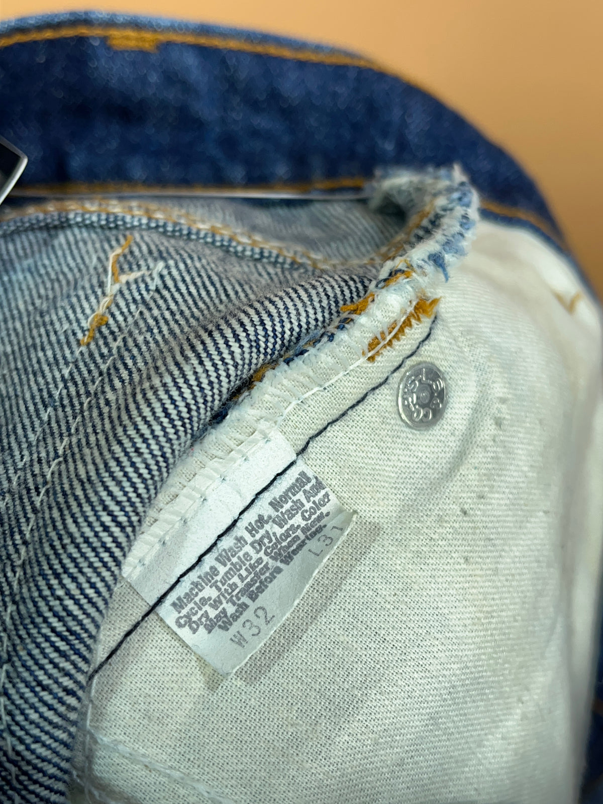 1986 Levi's 517 'Orange Tab' Made in USA Denim Jeans - 31"