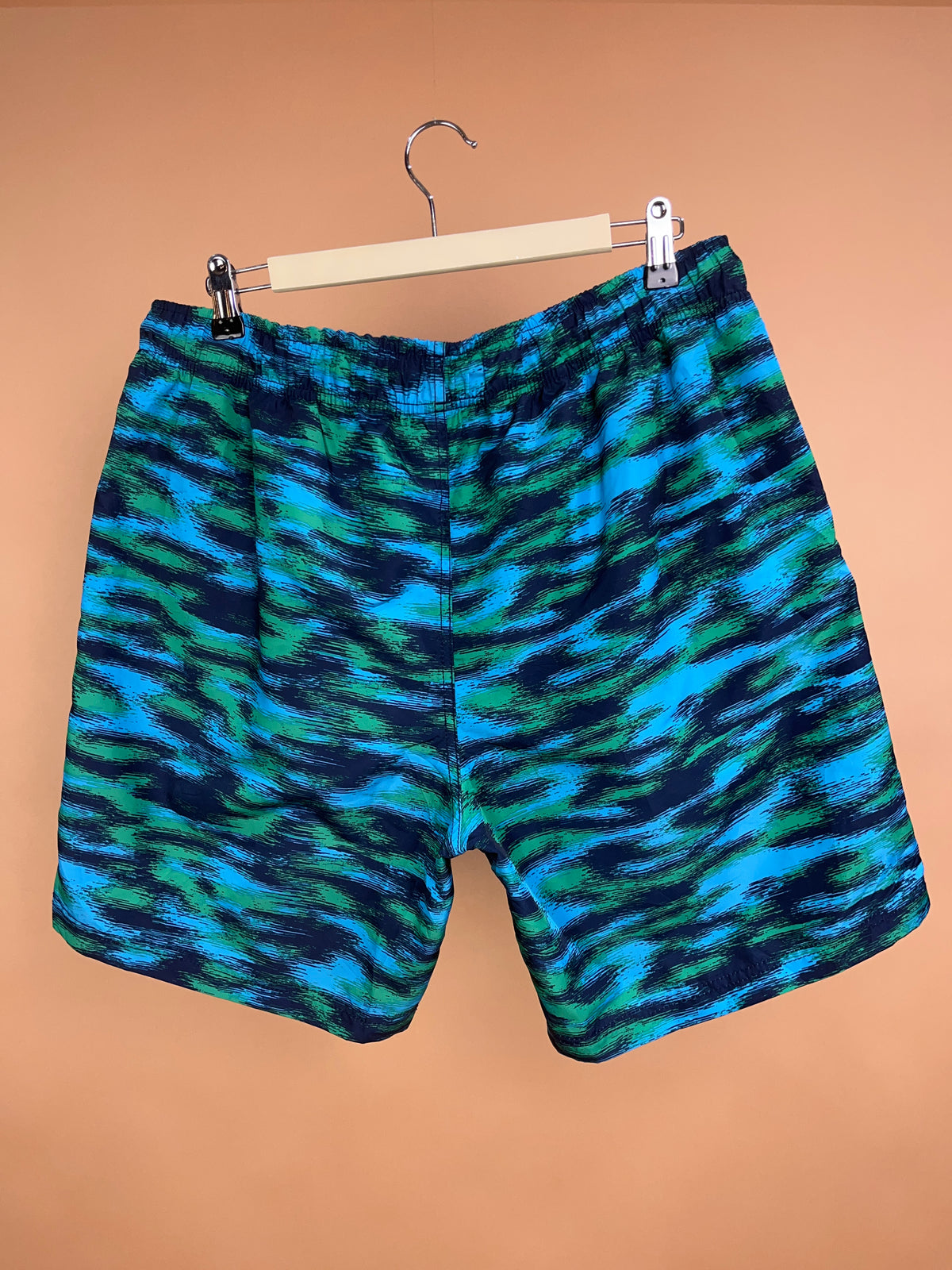 Y2k Nautica Gradient Swim Shorts - L