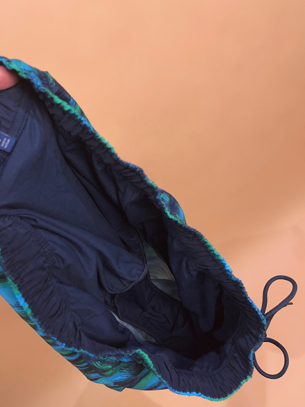 Y2k Nautica Gradient Swim Shorts - L