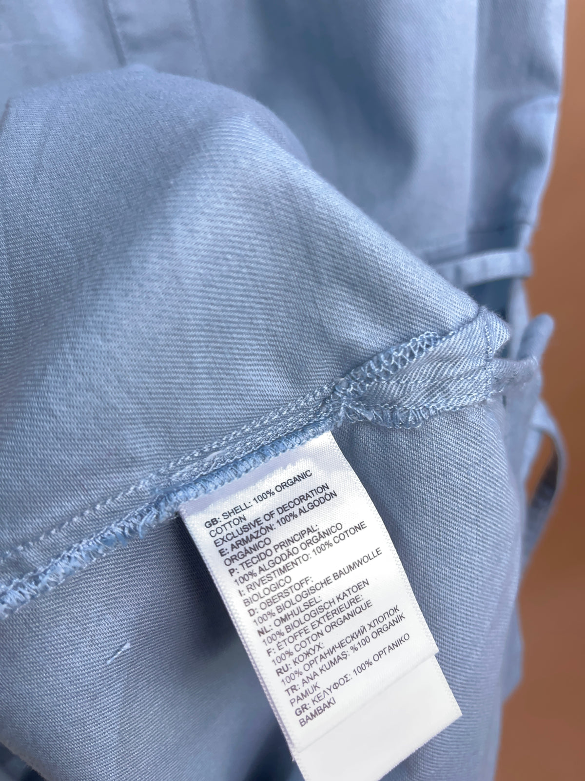 Y2k The North Face 'TNF' Baby Blue Skater Dress - S