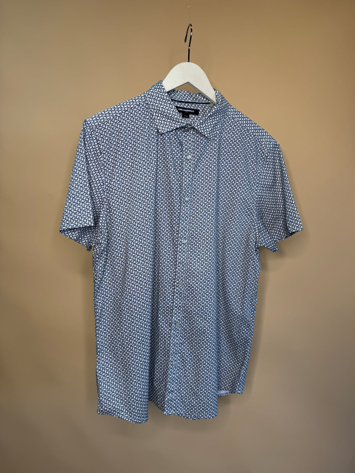 Karl Lagerfeld Patterned Button-up Shirt - L