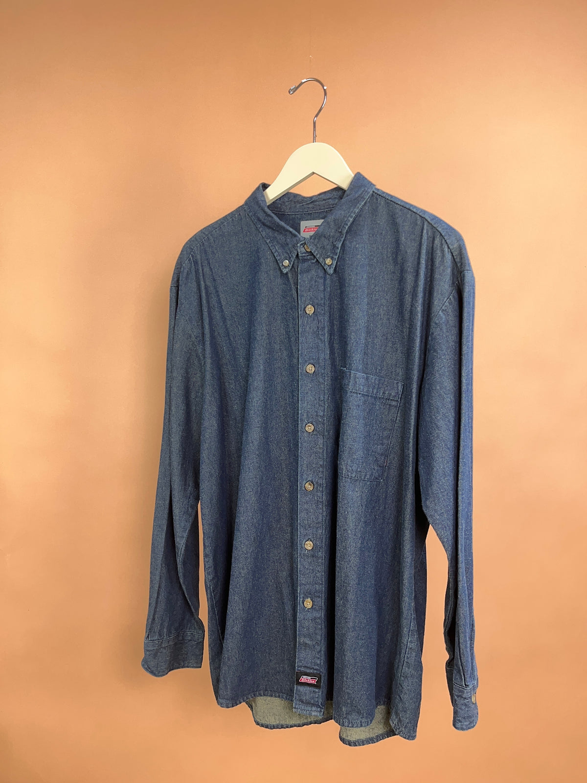 Y2K Dickies Dark Wash Shirt - XL
