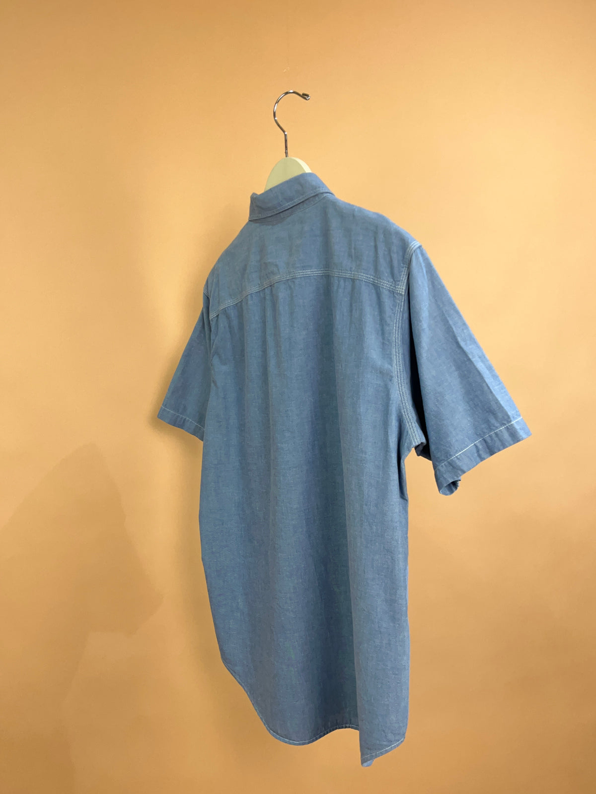 1990's American Living Chambray Shirt - M