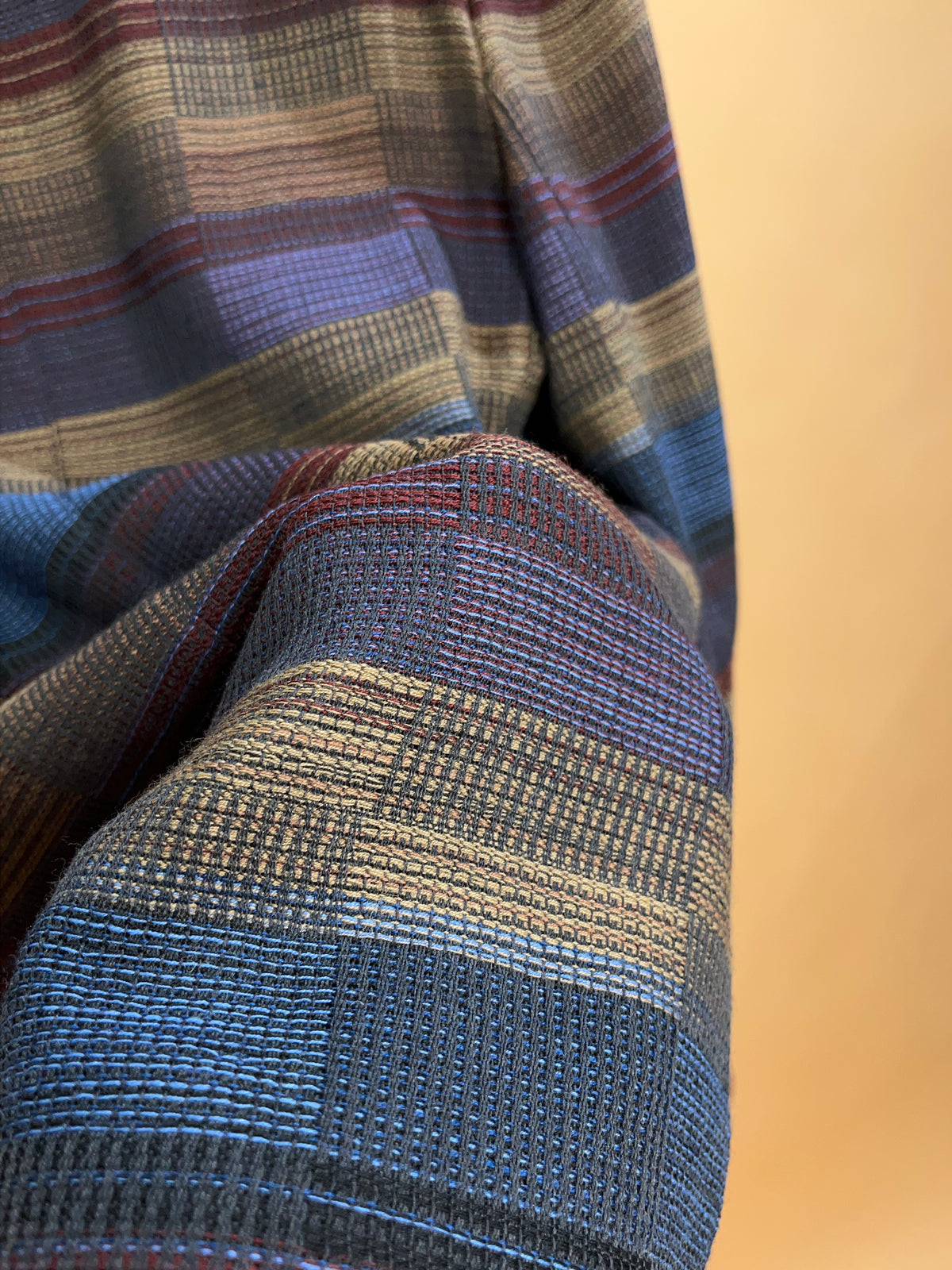 Vintage Christian Dior Separates Multicolour Plaid Wool Blazer - 10