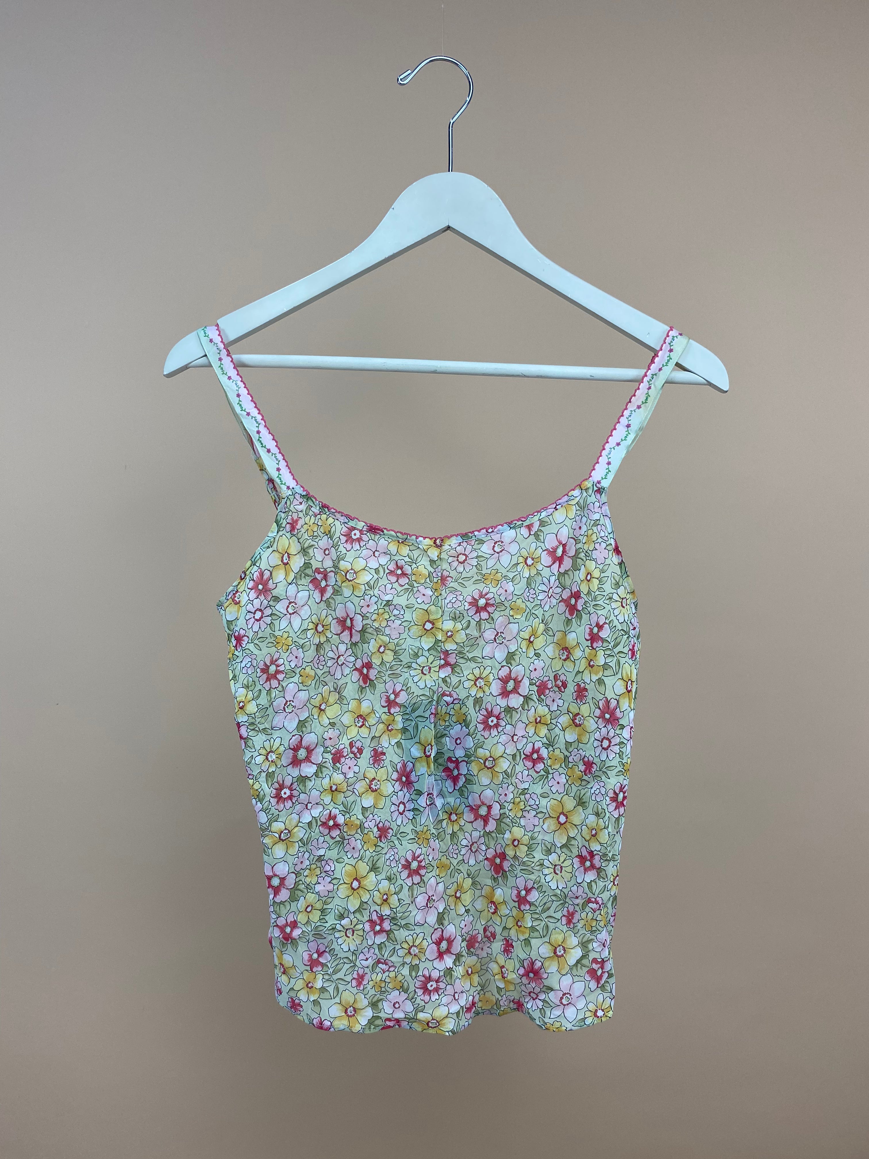 Y2K Floral Cami - 8