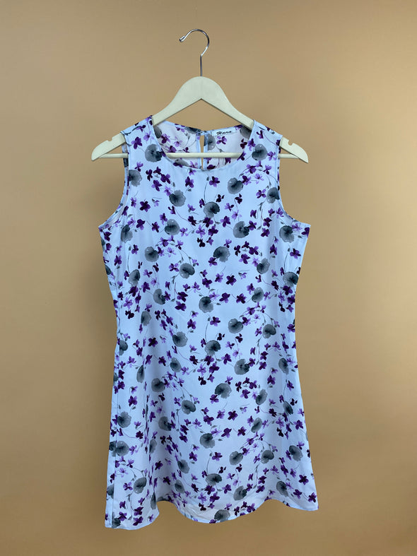 1990's Floral Shift Dress