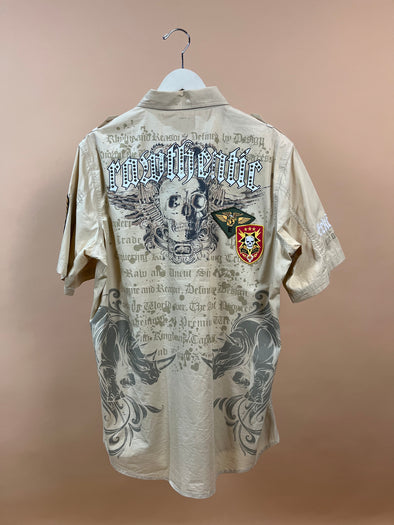 Y2K Cream 'ECKO UNLTD' Shirt