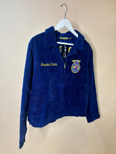 Made In U.S.A 'FFA' Corduroy Oregon Zip Jacket