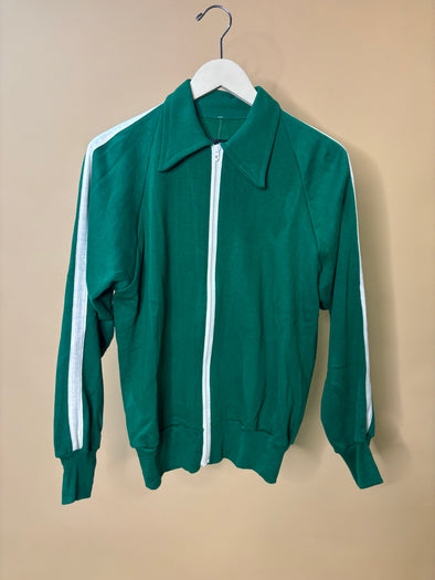 '1970's' Apple Top Green Track Top