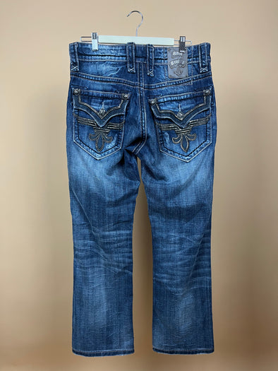 Y2K 'Rock Revival' Vintage Washed Jeans