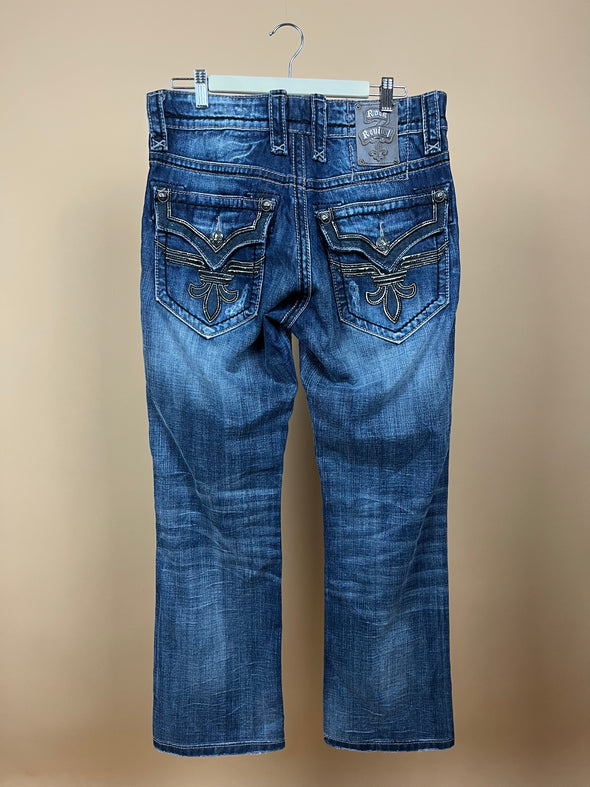 Y2K 'Rock Revival' Vintage Washed Jeans
