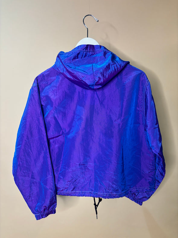 '1980's' 'Ocean Pacific' Iridescent Hooded Windbreaker