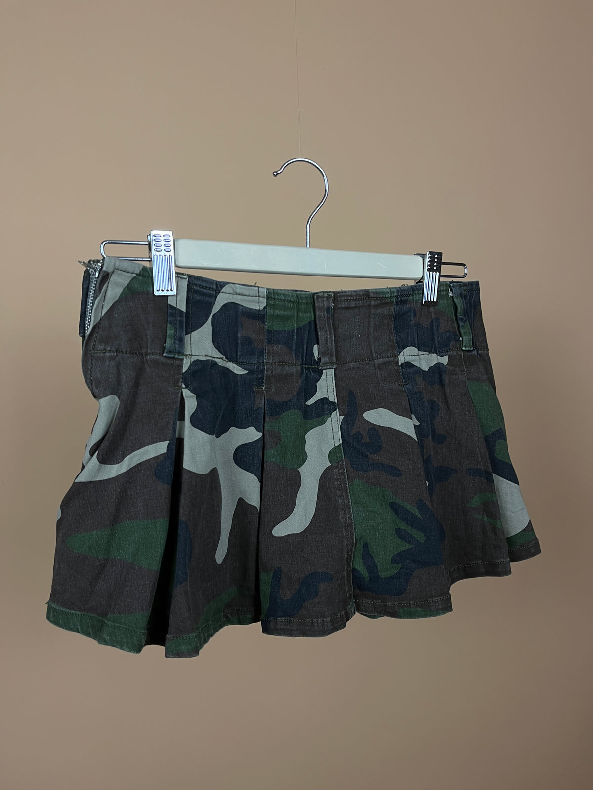 Y2K Military Camo Micro Skirt/Skort - 8