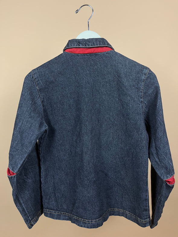 Y2K Dark Washed Denim Jacket