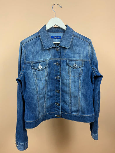 Y2K Medium Blue Wash Denim jacket