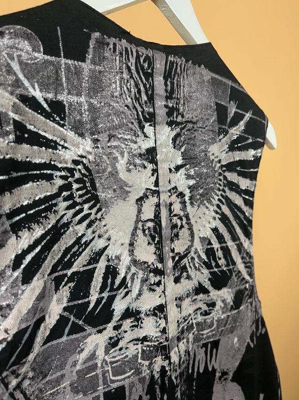 Y2K Black Punk Waist Coat