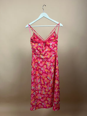 Y2K Strappy Floral Dress