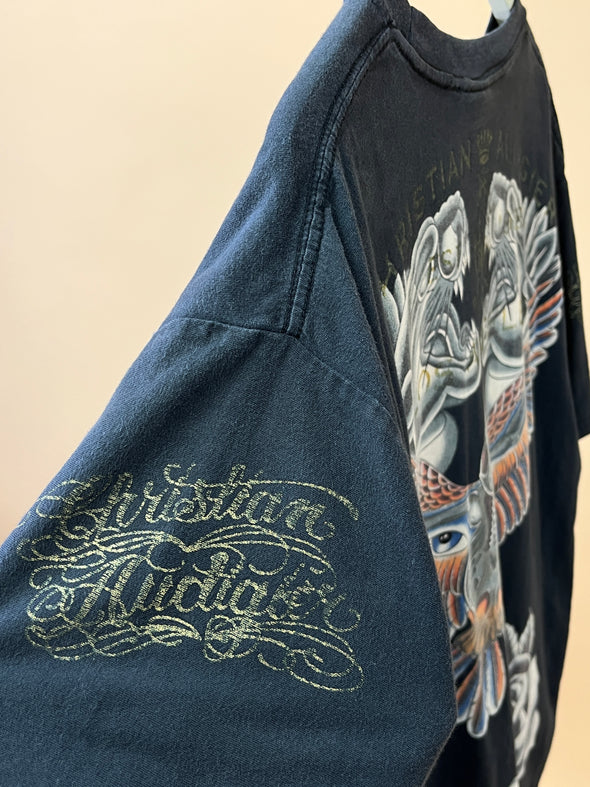 Y2K 'Christian Audigier' Graphic T-shirt