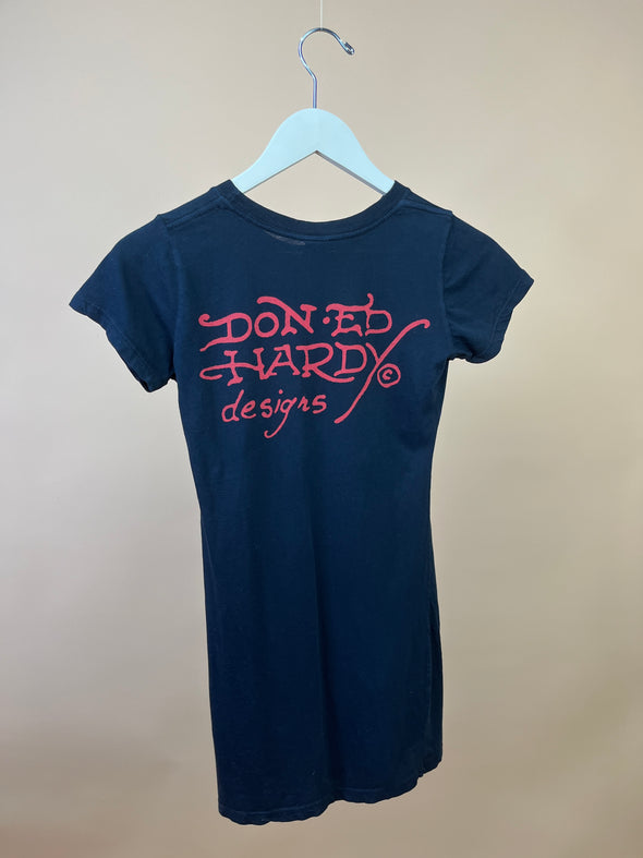 Y2K 'Christian Audigier' / Ed Hardy Graphic Skull T-shirt