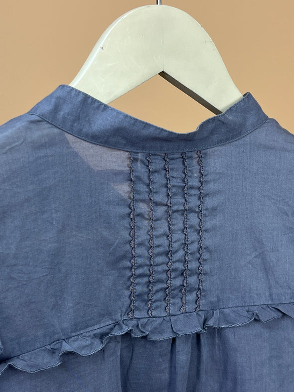 Y2K 'Juicy Couture' Soft Grey Blouse