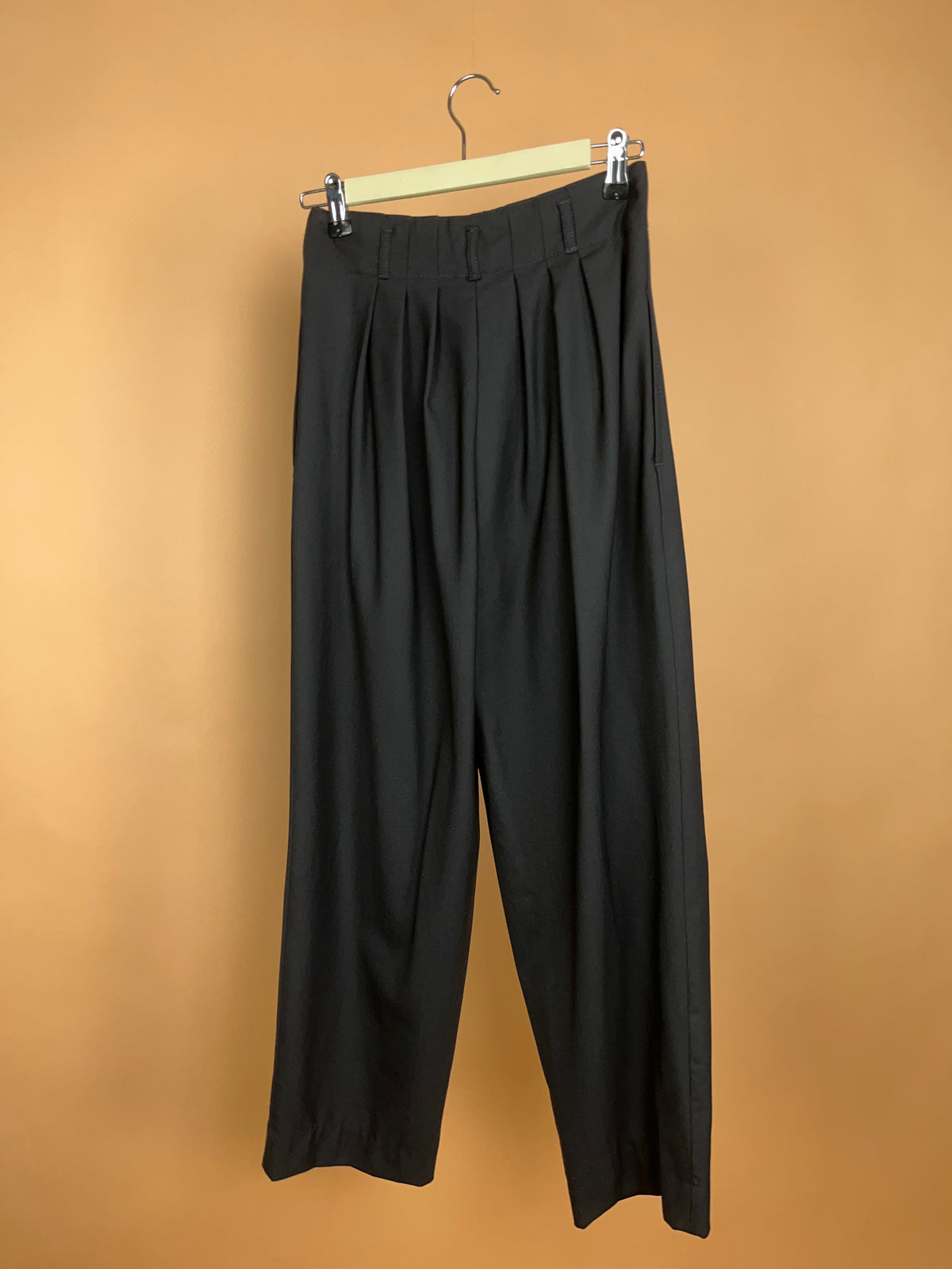 Y2K Marc By Marc Jacobs Wool Pleated Wide-Leg Trouser - 26"