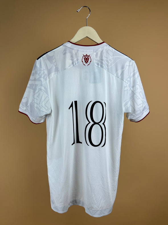 2021/22 "Real Salt Lake" 'Adidas' Away Jersey - number 18