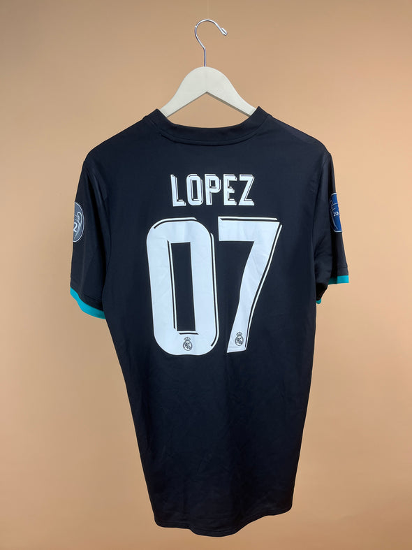 2017/18 "Real Madrid" Away Adidas Football Jersey #07