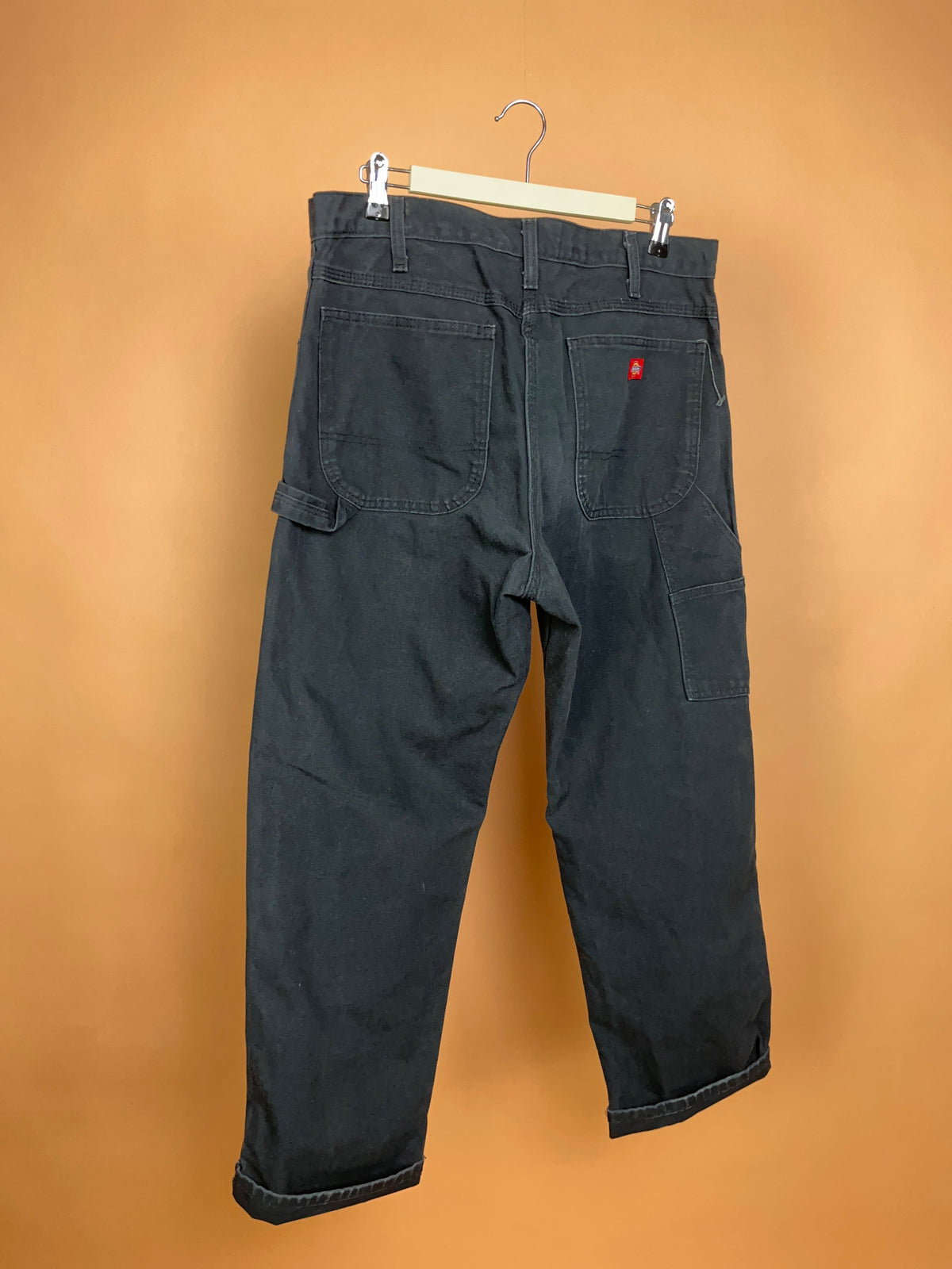 Dickies Faded Black Cargo Trousers - 35"