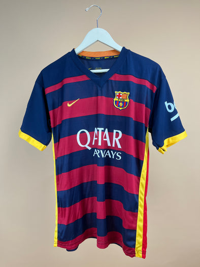 "Barcelona" 2015 Nike Home #10 Messi Football Jersey
