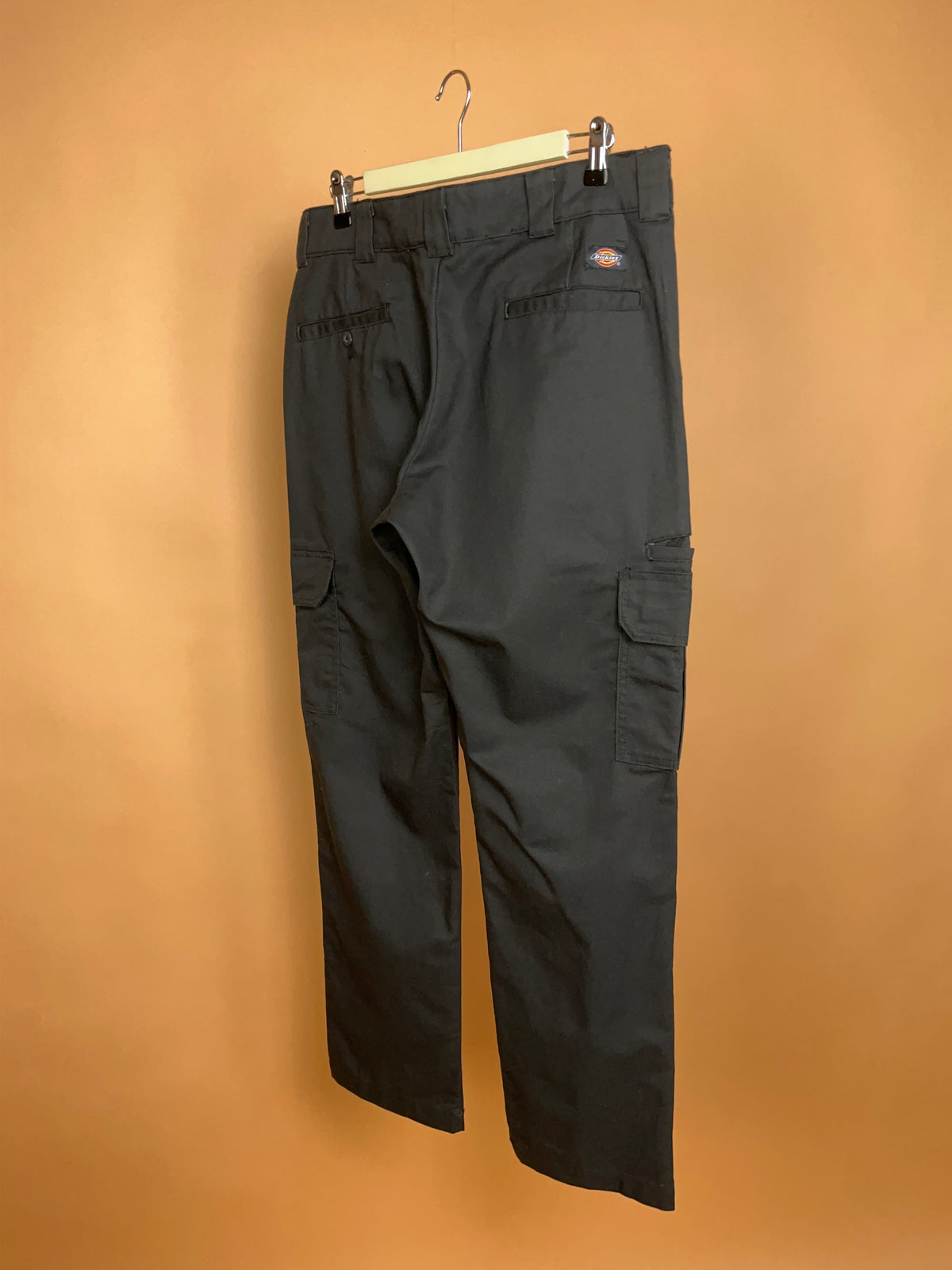 Dickies Black Cargo Trousers - 32"