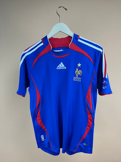 "France" 2006/07 World Cup 'Adidas' Home Football Jersey