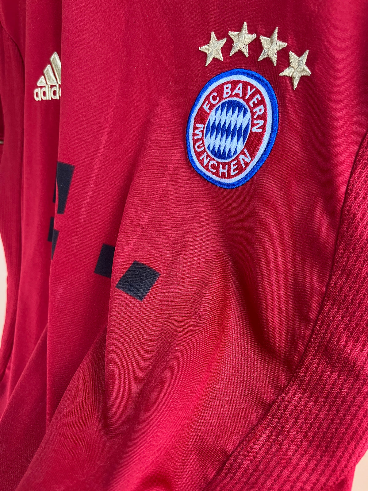 2012/13  "Bayern Munich FC" adidas Home Football Jersey number 7