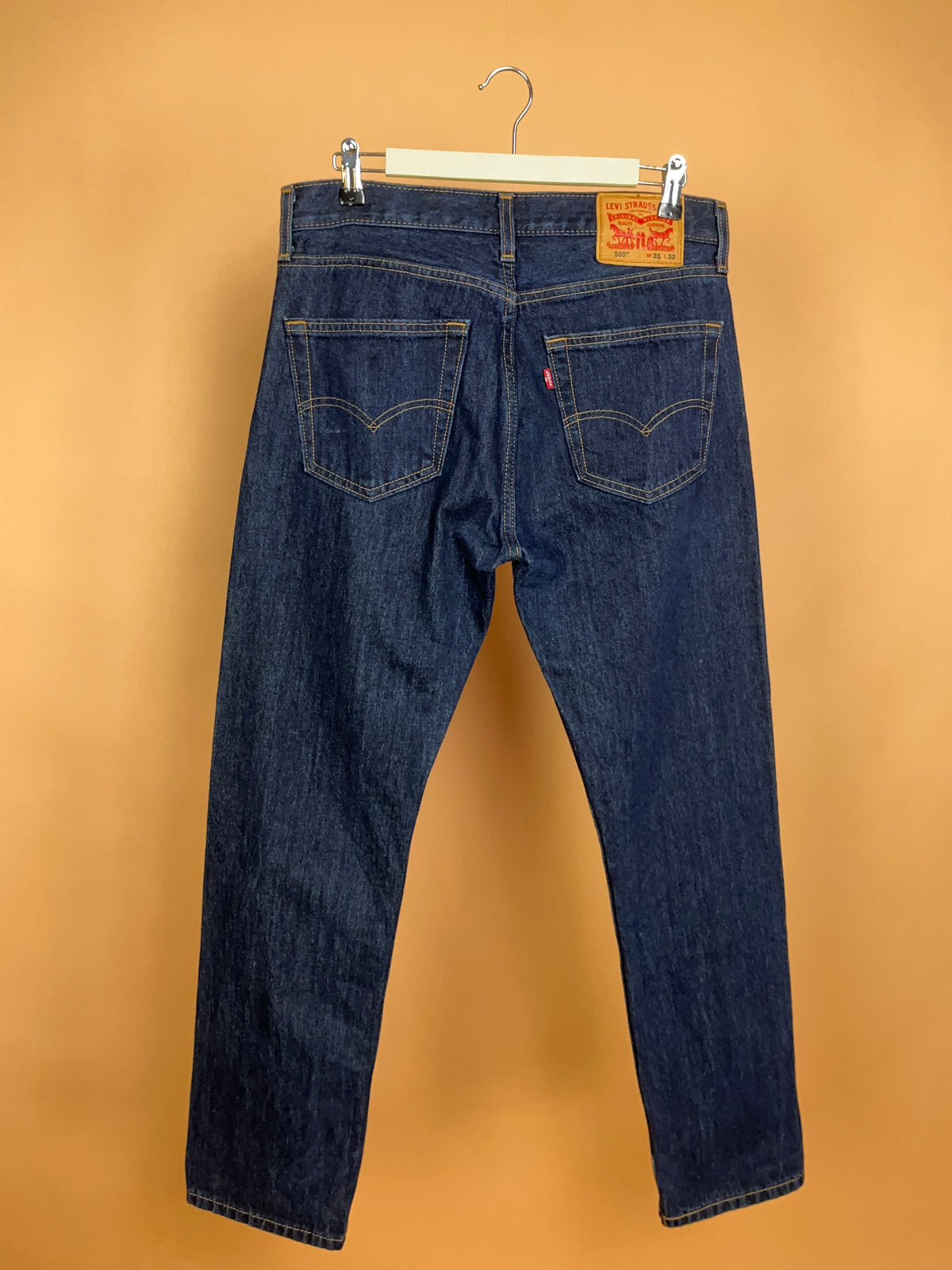 Levi's Dark Blue 505 Denim Jeans - 32"