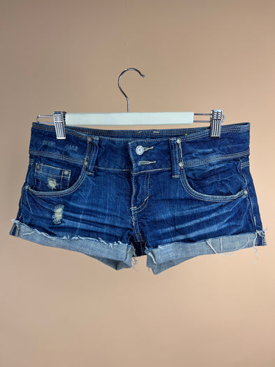 Y2K 'Almost Famous' Denim Micro Shorts
